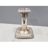 Edward VII loaded silver candelstick, Ellis & co. , Birmingham, 1909-1910, 259g, 13×9.2×9.2cm