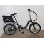 Osprey folding electric bike with charger and manual