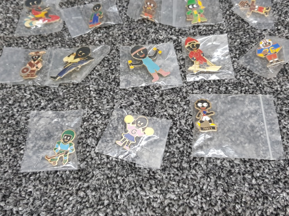 Eighteen Golly pin badges. - Image 3 of 3