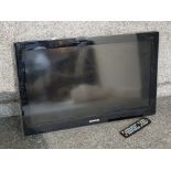 Samsung 32" TV with remote