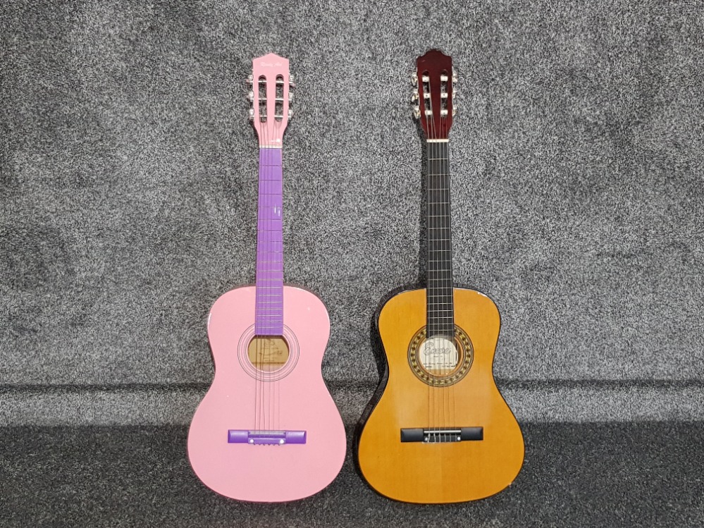 2 childrens Acoustic guitars includes Encore