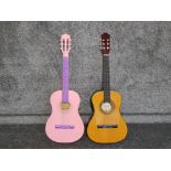 2 childrens Acoustic guitars includes Encore