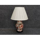 Well presented table lamp and shade