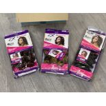 Box of 4morehair, hair extensions