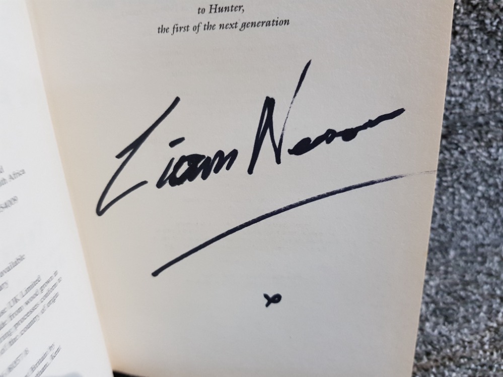Star Wars Phantom Menace book signed by Liam Neeson. - Image 2 of 2