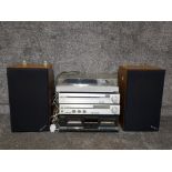 Hitachi: turntable HT-40S, stereo tuner FT-3400L, stereo amplifier HA-3700, speaker system SS-
