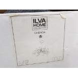 ILVA home hanging ceiling light, chenoa unused in original box