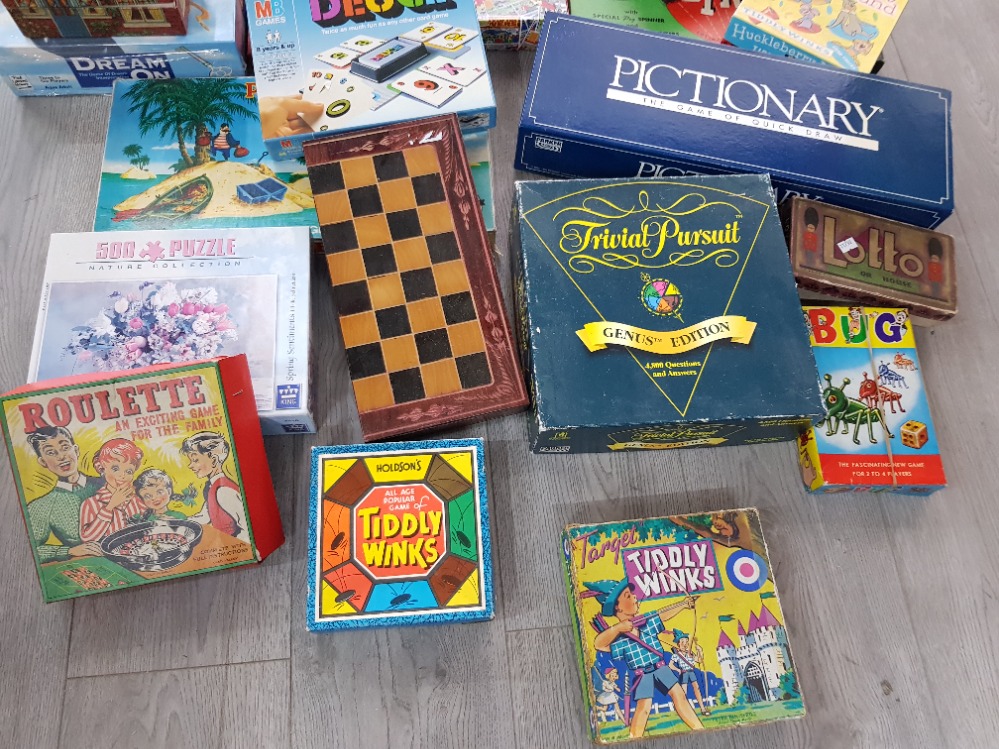 Large quantity of board games to include Tiddly Winks and Ludo. - Image 3 of 3