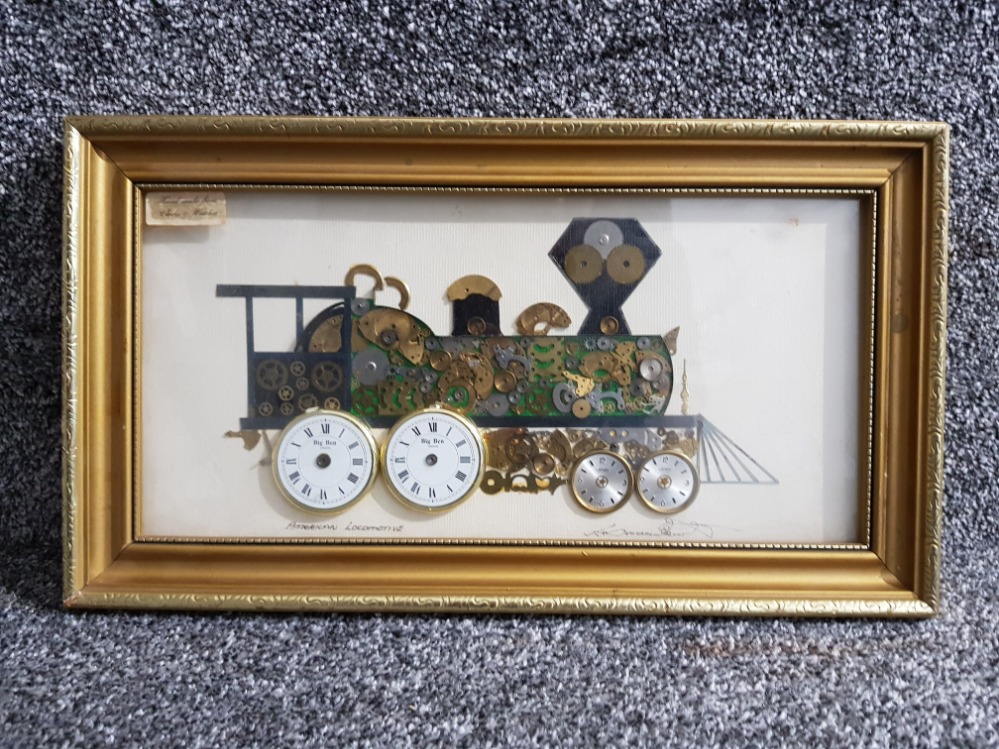 A Chantry acoustic guitar and an American locomotive made from watch parts. - Image 3 of 3