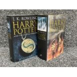 Harry Potter 1st Editions of The deathly Hallows and The Order of the Phoenix