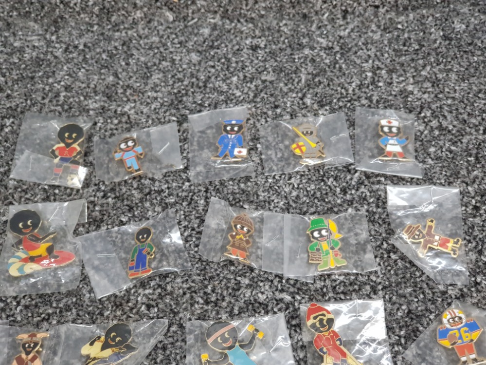 Eighteen Golly pin badges. - Image 2 of 3