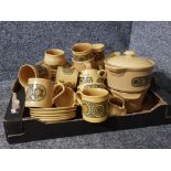Large collection of Kiln Craft tableware