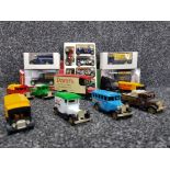 Collection of various die cast vehicles to include corgi etc