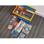 Crate containing a large Quantity of puzzle games