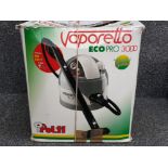 Polti Vaporetto steam cleaner, boxed with all accessories including instruction manual and