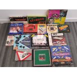 15 boxed vintage boardgames including chartbusters, sherlock Holmes etc