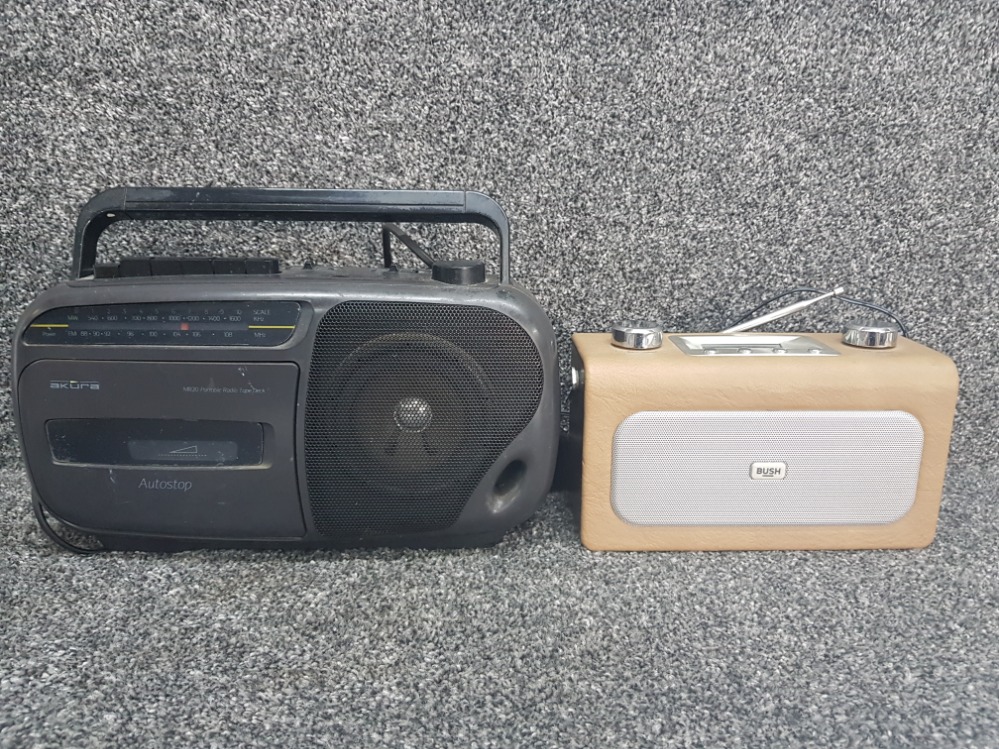 Bush dab radio together with akura radio