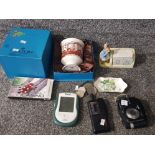 Miscellaneous items to include Olympus dictaphone with tape, border fine arts beatrix potter