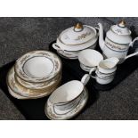 Part Minton dinnerset, Asquith, 13 pieces in total