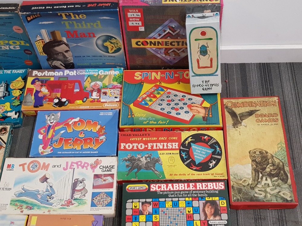 20 boxed vintage boardgames including Tom & Jerry, combination and reach for the summit etc - Image 2 of 3