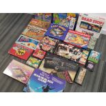 21 vintage boardgames all in original boxes including Ghostbusters, thundercats etc
