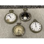 4 x Pocket watches (Sas)