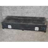 Large twin handled flight case 132x46cm