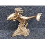 Limited edition Heredities cold cast bronze resin statue, the sea maid TM79