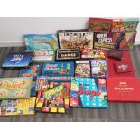 21 boxed vintage boardgames including Besiege, Care bears, orient express etc