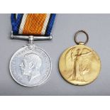 Medals WWI pair silver & victory medals awarded to 23011, Pte J.Symonds, Duke of Corn.L.I