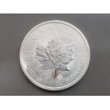 Canada 2016 1oz pure silver maple 5 Dollars coin