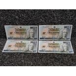 The Royal Bank of Scotland 2005 Jack Nicklaus £5 notes, Uncirculated with consecutive numbers, 4
