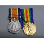 Medals WWI pair silver & victory medals awarded to 68670 Pte J.J Darlington, North staff reg, both
