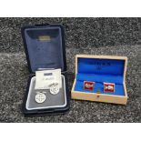 2 pairs of cufflinks Links of London & Ortak St.Magnus, both boxed