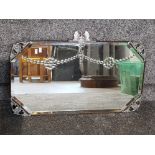 Vintage king george VI & Queen Elizabeth 1937 coronation wall mirror