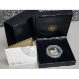 2019 silver proof South Africa Krugerrand coin, with original case and certificate of authenticity