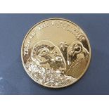 2015 UK 1OZ pure gold coin, Chinese lunar year, the year of the sheep, uncirculated