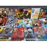 Large bundle of 2000 AD comics featuring Judge Dredd, 68 comics in total