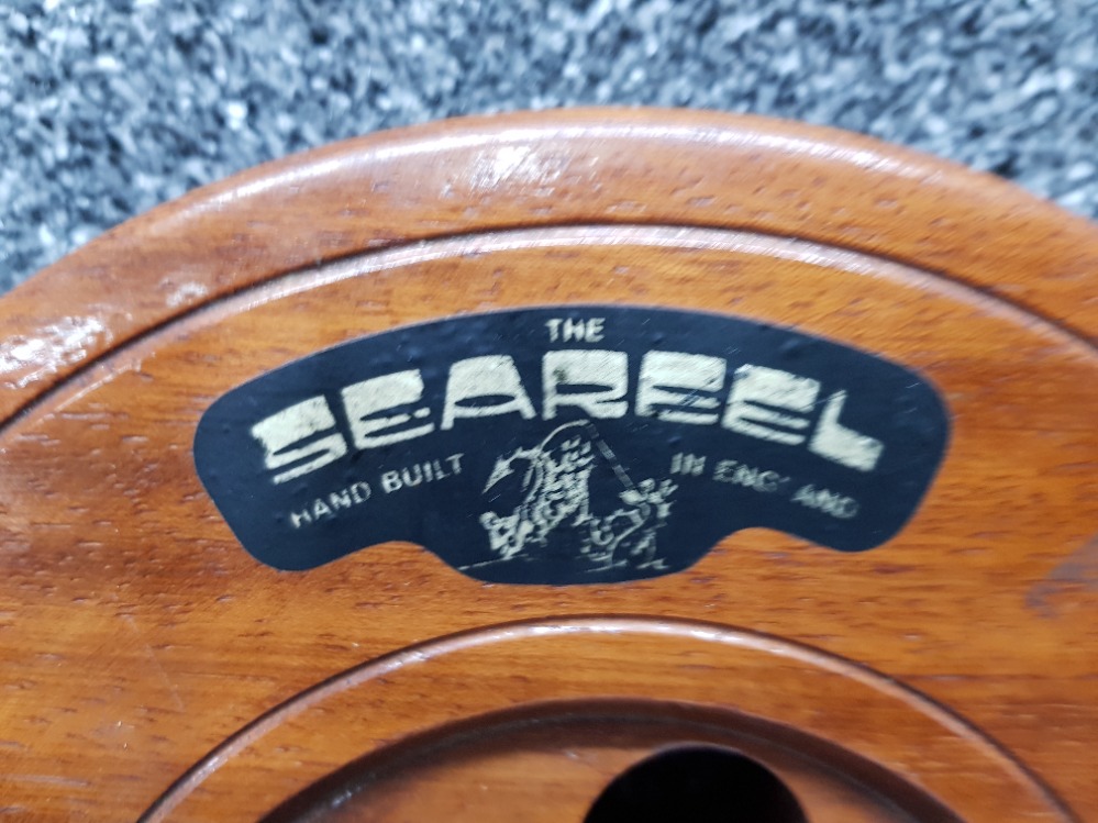 A large sea fishing reel by The Seareel 22cm diameter. - Image 3 of 3