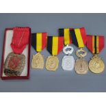 6 different Belgian medals