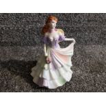 A Coalport Classic Elegance figure "Picked Especially for You".