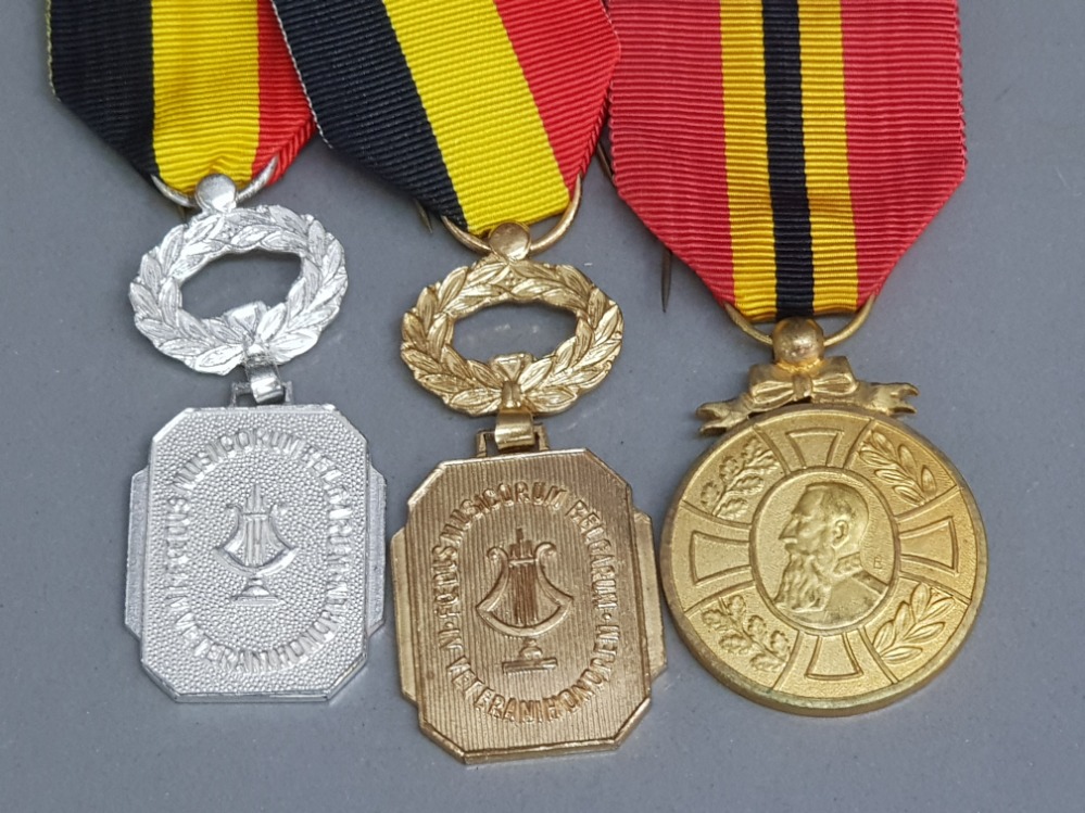 6 different Belgian medals - Image 3 of 3