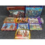 2 Age of battles box sets also includes 7 boxes of minatures by Zvezda & Hat