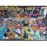 A total of 18 comics mainly Marvel Robocop comics also includes Toxic, Time force, Zenith etc