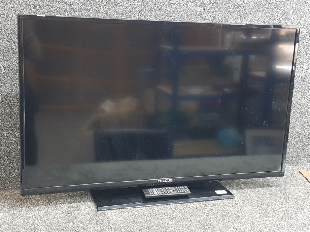 Celcus 40" TV with lead & remote control