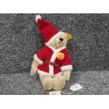 Steiff Bear 654688 "Christmas Bear" in good condition with tags attached