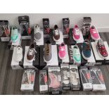 Zipz brand new trainers x12 different designs all in original boxes, sizes range Uk 3-11, each