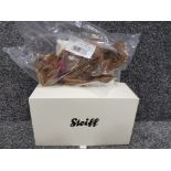 Steiff Bear 663383 limited edition 2011 "medal bear" with original box & still sealed in original