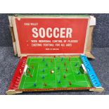Vintage tin Chad Valley soccer game, with original box