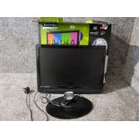 A Technika LCD/DVD 22" TV, boxed.